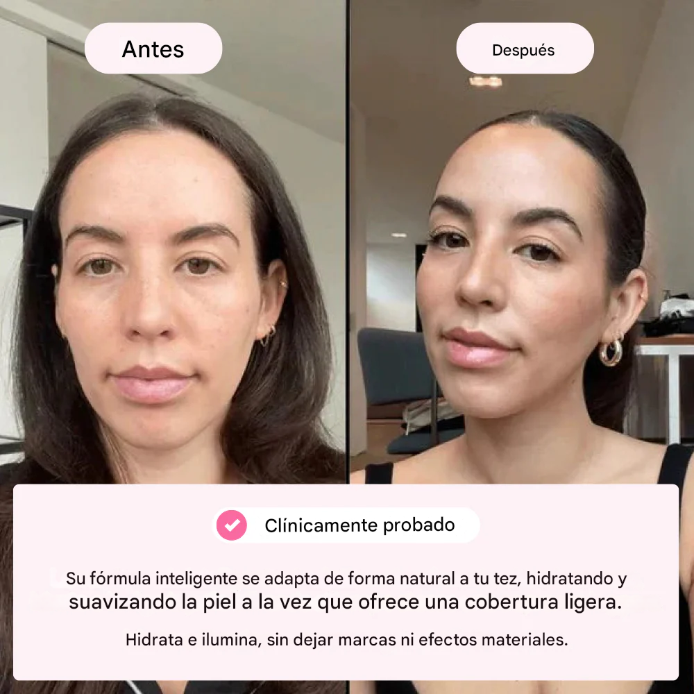 Base de Maquillaje con Color Adaptable con Protección SPF 30